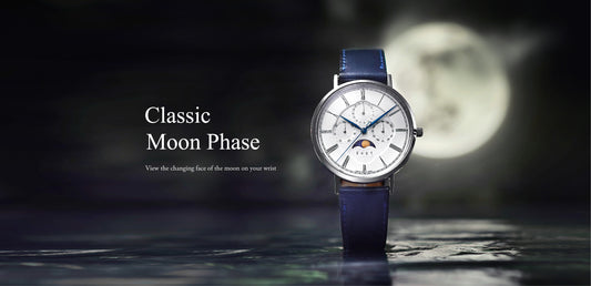 Moon Phase - Equipped with a moon phase mechanism is now available