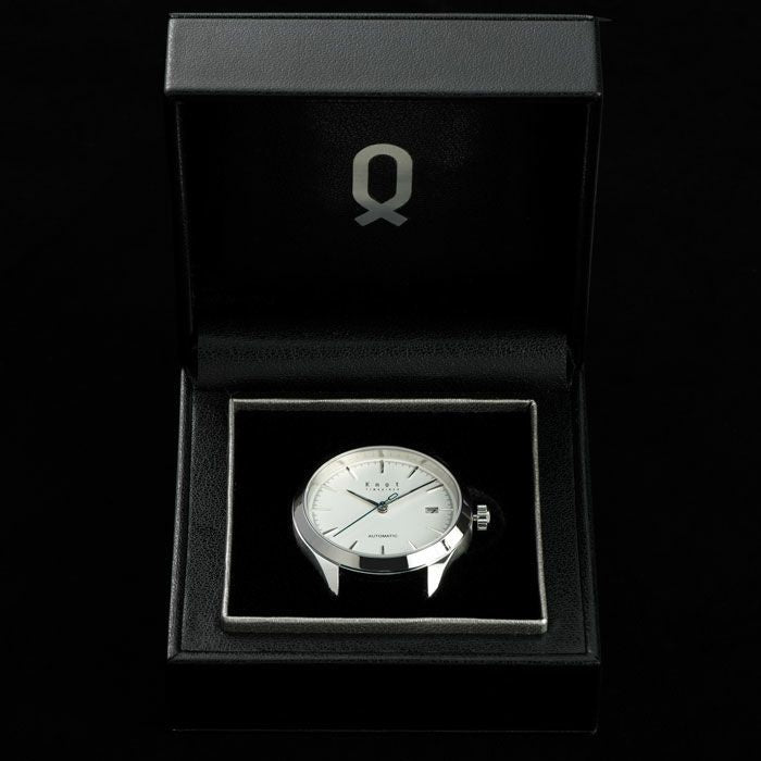 逆輸入 KNOT 機械式腕時計 AT38 ホワイト ノット ベルト付！！ | www